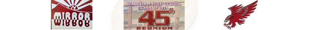 Waltham Senior High Reunion